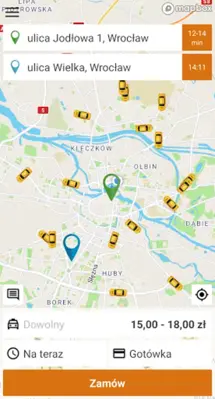 Ryba Taxi Wrocław android App screenshot 0